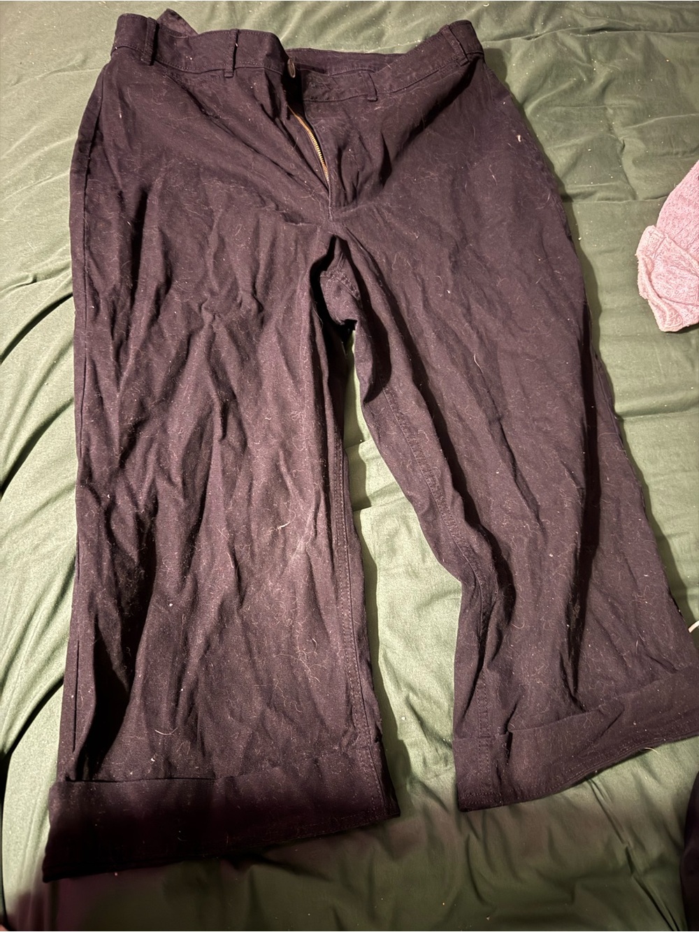 Women’s Black Wide-Leg Bottoms